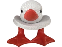 Soporte Para Rollo De Papel Higiénico – Figura De Pato De Resina, Diseño Moderno