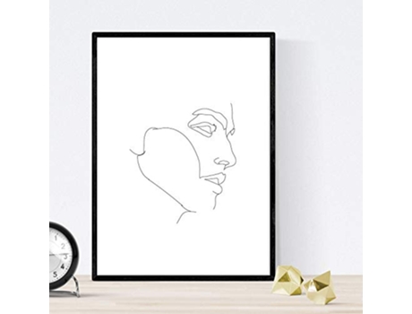Poster NACNIC Dibujos y Bocetos a Una Linea (A3)
