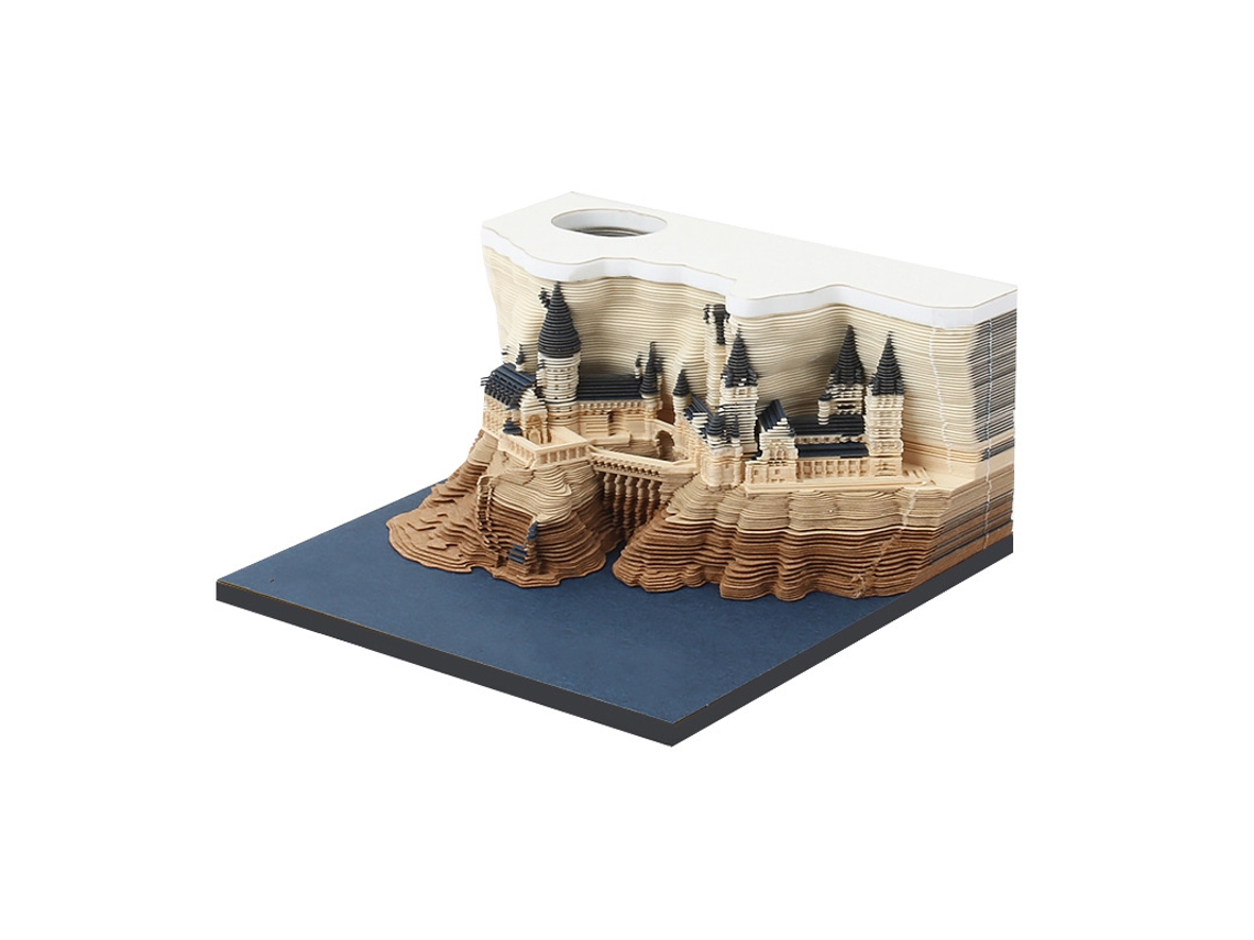 Bloc de notas de arte en papel 3D de Eifson, Castillo Mágico