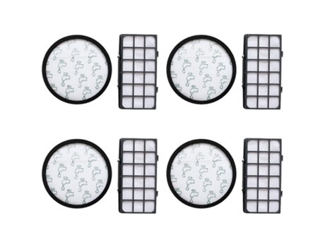 4 conjuntos de kit de substituição de filtro hepa para rowenta ro7611 ro7623 ro7634