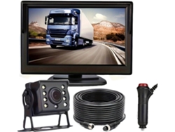 Kit De Cámara De Marcha Atrás Para Coche Con Monitor, Cable De 4 Pines, Robusto.