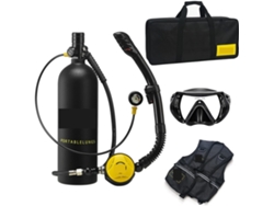 Minibotella De Buceo, Tubo De Respiración, Tanque De Oxígeno Para Buceo Subacuático