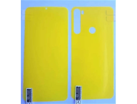 Kit Protector Hidrogel Xiaomi Redmi Note 8 2021 Phonecare Full Cover Frente E Verso Transparente