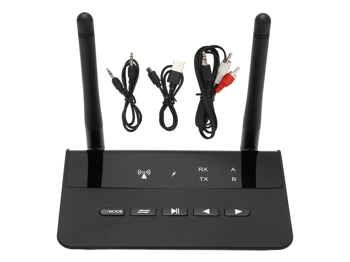 Adaptador Bluetooth 5.2 2 En 1, Receptor Y Transmisor Aptx Ll, Aux Y Rca Para Tv De Coche.