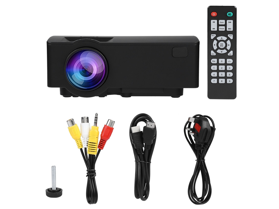 Proyector Led Doméstico Full Hd Proyección 3d Portátil Video Mini Proyector