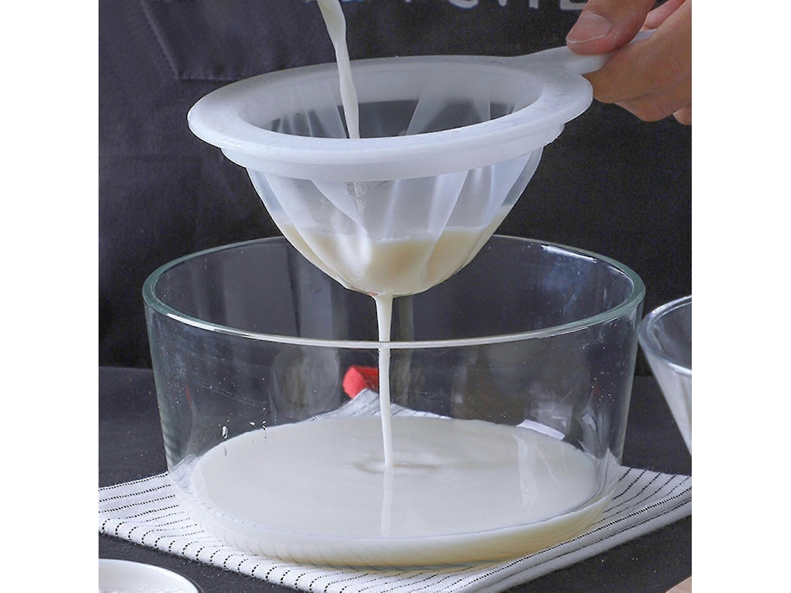 Colador De Nylon Ultra Fino Con Malla 100/200/400 Para Leche De Soja Café Yogur Jugo Vino Material Pp Alimentario