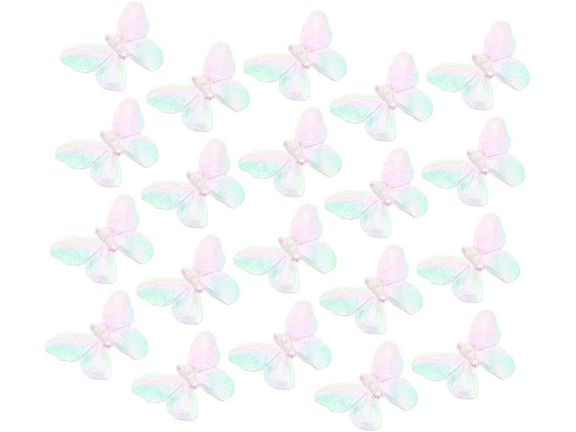 Paquete De 40 Luces Led De Plástico, 68x53 Cm, Para Jardín.