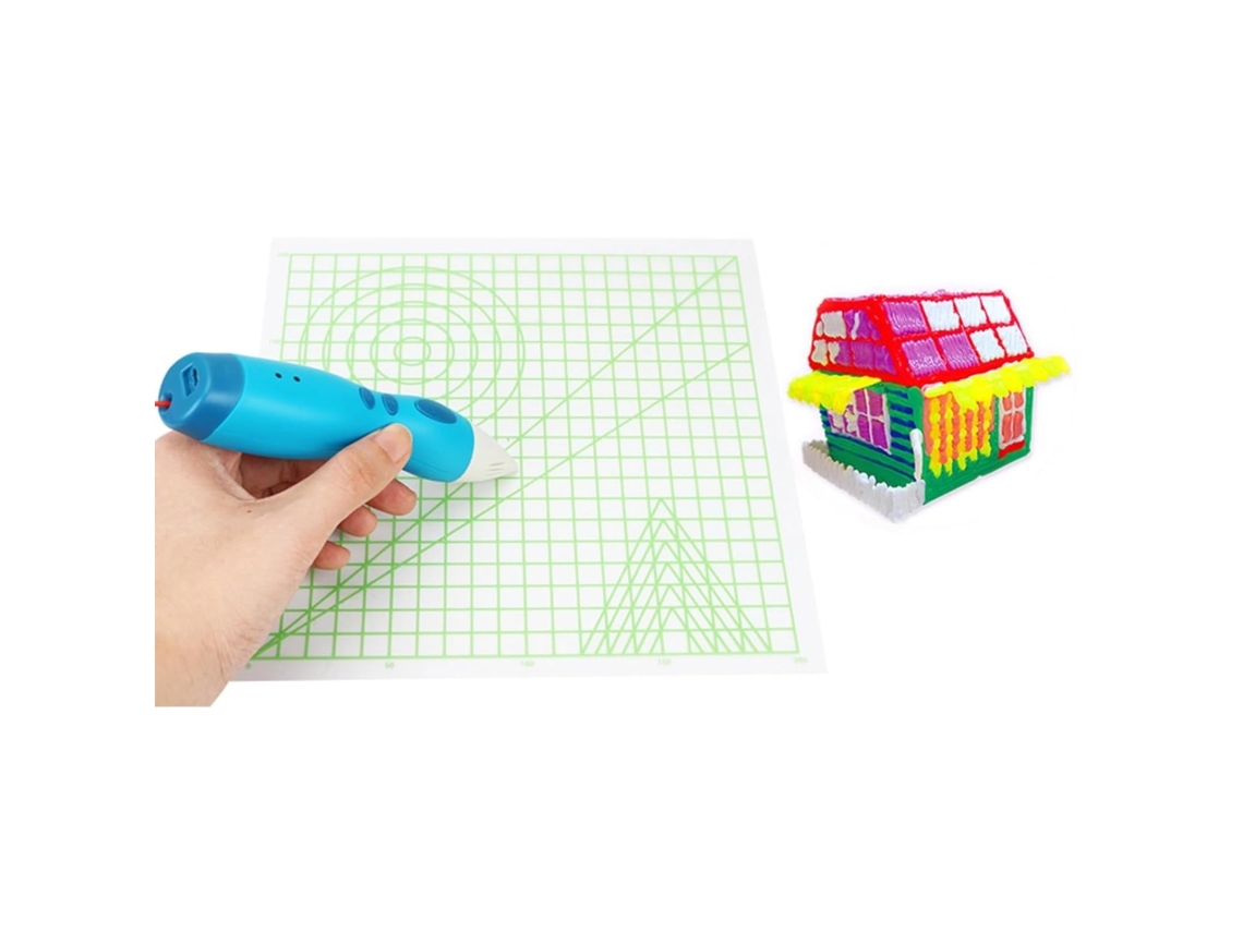 Tapete De Silicona Para Impresión 3d, Transparente, 8.7 X 8.7 Pulgadas, Flexible, De Doble Cara Y Resistente Al Calor (azul).