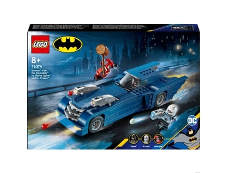 LEGO Batman con El Batimóvil contra Harley Quinn y Mr. Freeze 76274