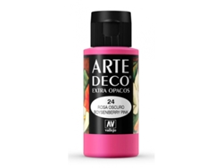Pintura Acrilica Arte Deco Vallejo 60 Ml (Rosa Oscuro 24)