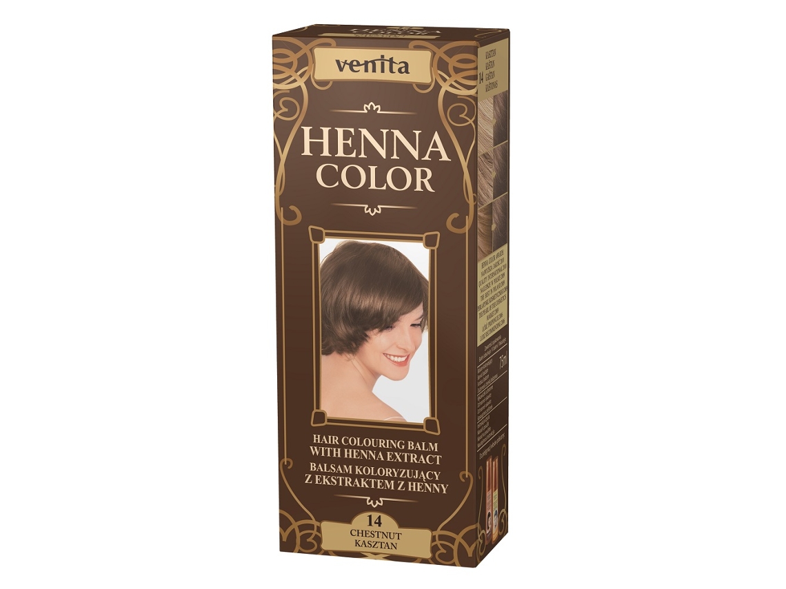 Tinte de henna con extracto de henna marrón 14, 75 ml Venita