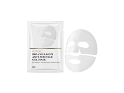 Mascarilla facial antiarrugas y antienvejecimiento con colágeno