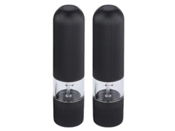 2 molinillos de pimienta eléctricos portátiles GOKOCO para la cocina.