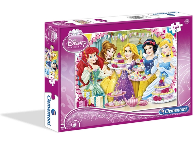 Puzzle CLEMENTONI Princess (180 Piezas)