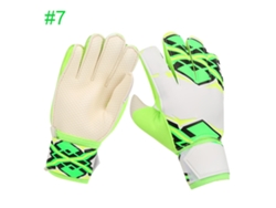 Yncm-guantes De Portero De Fútbol Profesionales De Pu Verde Grueso Para Adolescentes Y Adultos Con Protector De Dedos, Talla 7