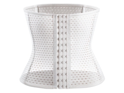 Cinta Lombar Chrui 4 Huesos Ganchos Postparto Talla Xs (blanco)