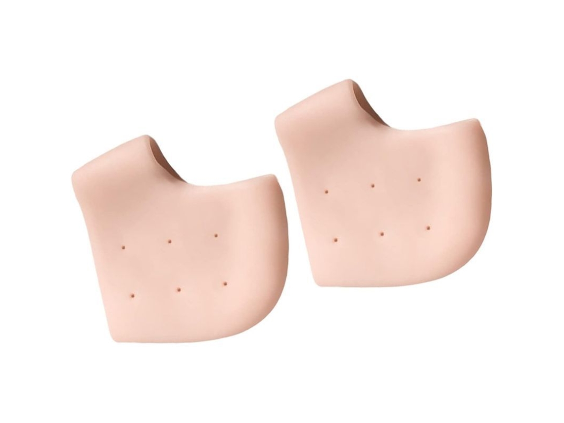 Calcetines Hidratantes De Silicona Para El Talón Linjou Que Reducen La Presión, Unisex, 1 Par.