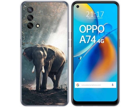 Carcasa Oppo A74 4G TUMUNDOSMARTPHONE Elefante