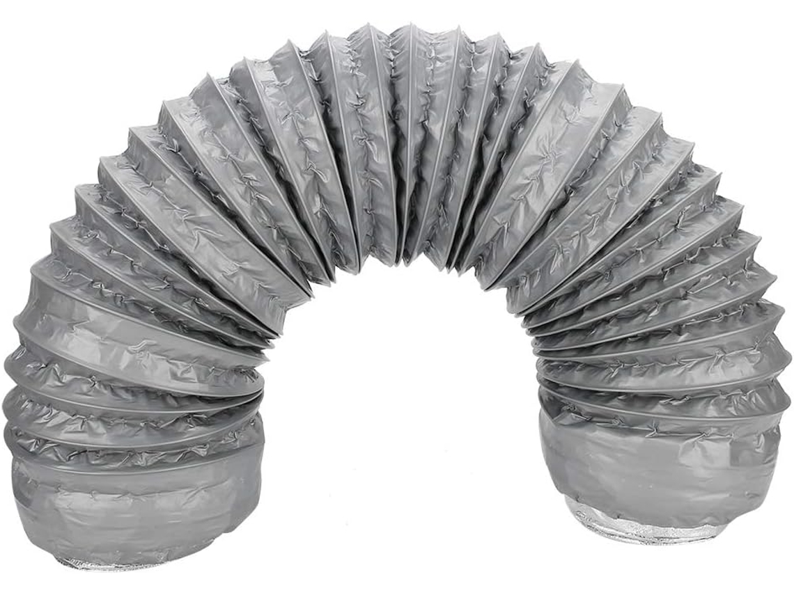 Conducto De Extracción Flexible Aluminio - 1 M Ventilación Cocina Alta Resistencia Reducción Ruido Cable Ac...