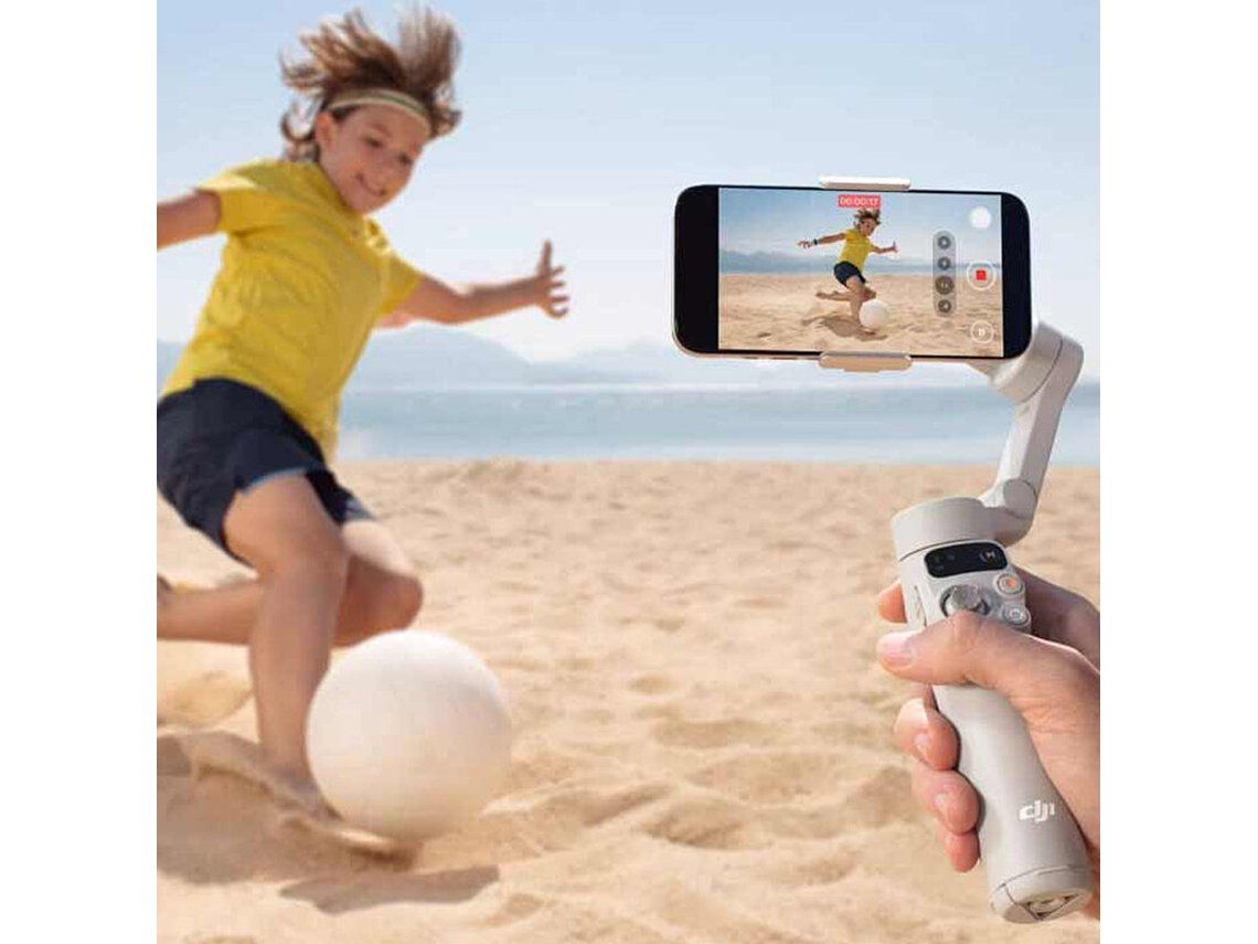 Grisdji Osmo Mobile 7 Estabilizador 3 Ejes Trípode 10h Seguimiento 7.0 Montura Magnética Antivibración App Dji Mimo
