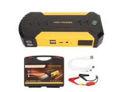 Arranjador De Carro Portátil 1000a 12000mah Bateria 12v Com Luz Led Usb Para Auto Moto Suv