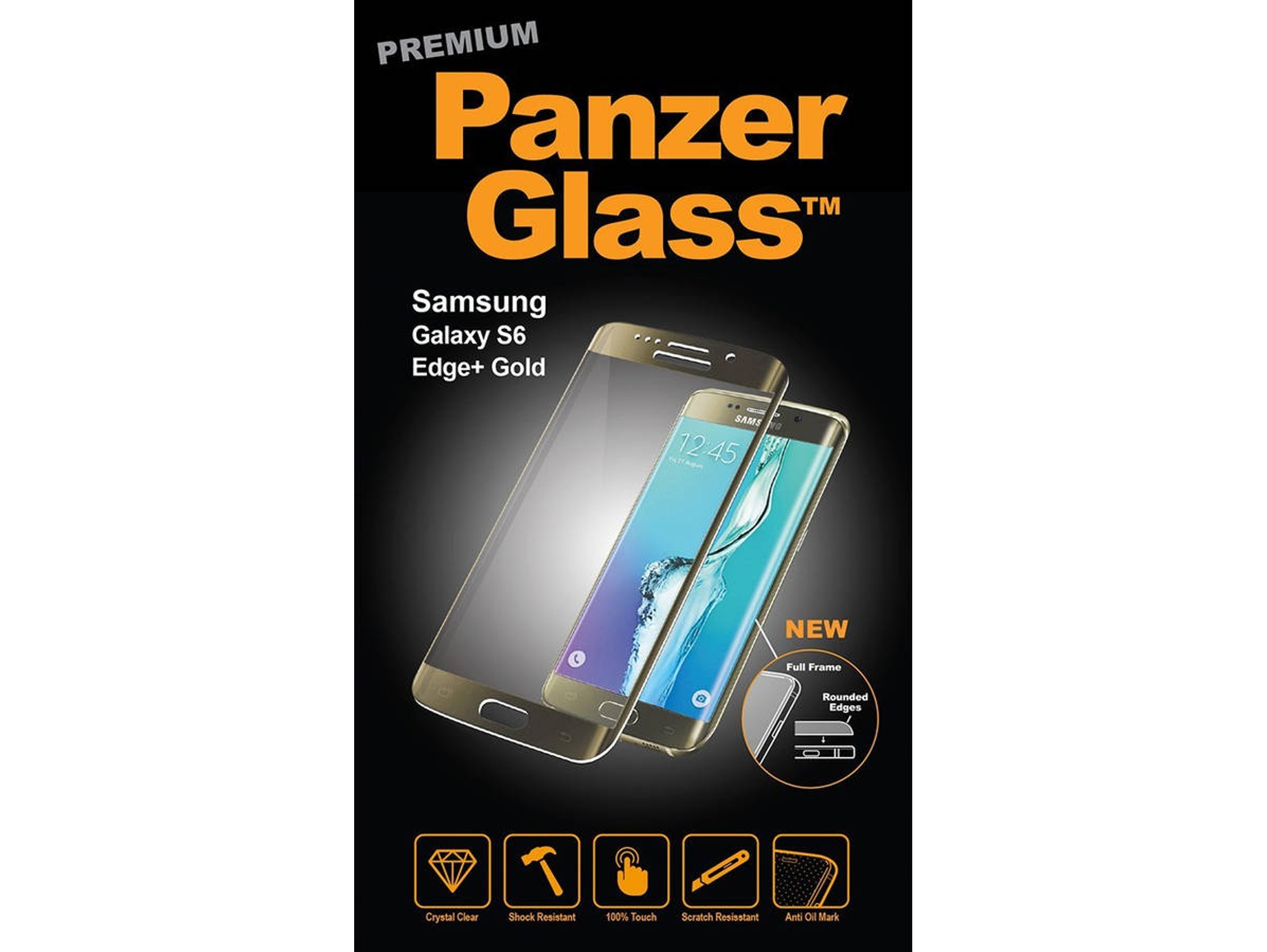 Película protectora PANZERGLASS PG1022 para Samsung Galaxy S6 Edge+