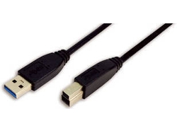 Cable USB LOGILINK (USB - 1 m - Negro)