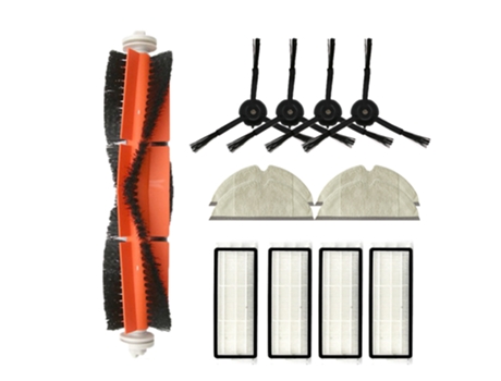 Paño de mopa desechable, cepillos laterales con filtro HEPA para Xiaomi Roborock S6 maxv S5 Max T6 S50 S51 S55, piezas de robot aspirador