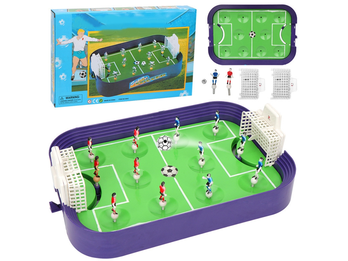 Juego De Fútbol De Mesa Para 2 Jugadores, Tablero Deportivo Portátil Para Interiores, Ideal Para Niños Y Familias.