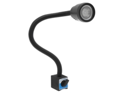 Luz de regazo, base magnética ajustable, LED de bajo consumo, negra, 5 W