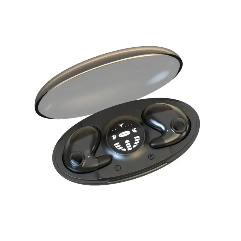 Miniauriculares Deportivos Inalámbricos Bluetooth (negros), Con Cancelación De Ruido Y Baja Latencia.