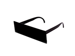 Gafas de sol Walshlxq negras con mosaico pixelado, juguetes divertidos para niños, regalos nuevos