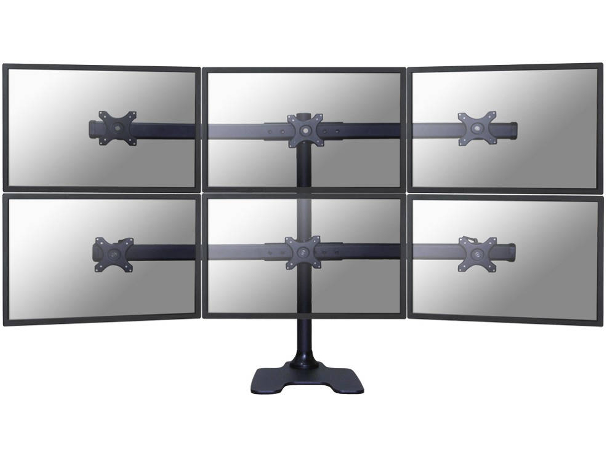 Soporte de Mesa NEWSTAR FPMA-D700DD6 (10'' a 27'' - Hasta 8 kg)