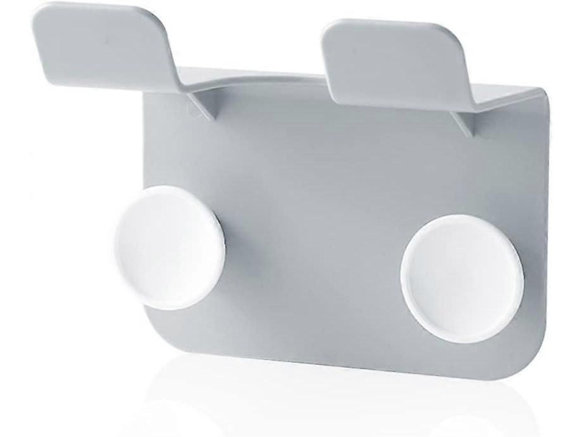 Soporte de pared autoadhesivo para secador de pelo con organizador de cable, compatible con la mayoría de los modelos GOKOCO.