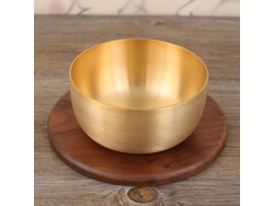 Bol De Arroz Doméstico De Cobre Puro, De 11,4 Cm (4,5 Pulgadas), Individual Y Con Protección Anticaída.