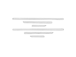 Espejo retrovisor lateral delantero para Mazda CX 60 2022 con moldura exterior de malla mediana