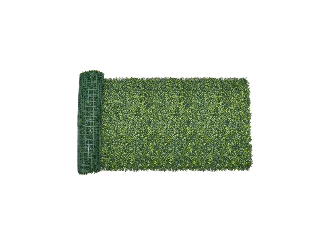 Panel de seto artificial 3000x1500mm, cobertura verde 3D y muro vegetal realista en PE Tekmaquinas