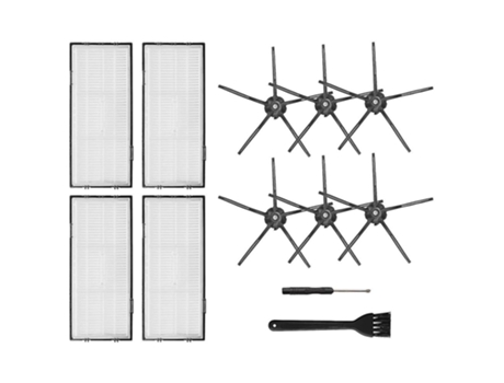 Substituição de acessórios de escova lateral de filtro hepa para xiaomi roborock