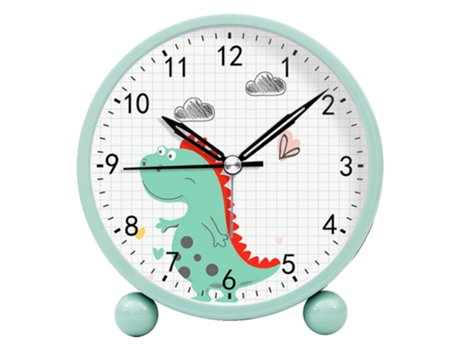 Reloj despertador clásico vintage con pilas reloj analógico