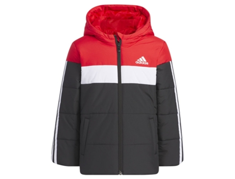 Casacos ADIDAS SPORTSWEAR Jaqueta Lk Pad Vermelho,Preto 4-5 Years