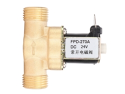 Válvula Solenoide De Latón Normalmente Abierta, Interruptor De Entrada De Agua G1/2" (24 V Cc)