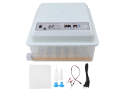 Incubadora de 36 huevos blanca con sistema de doble alimentación, temperatura constante e inteligente, enchufe UE 250 V