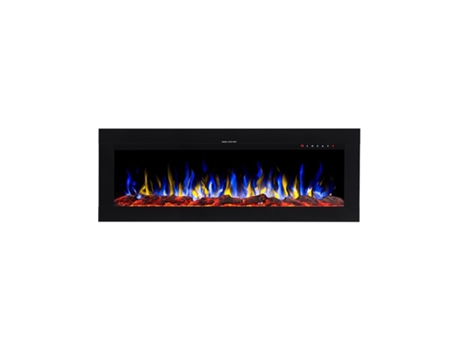 DIAMOND - Chimenea eléctrica calefactora empotrada con LED 165 cm OUTINFIRE
