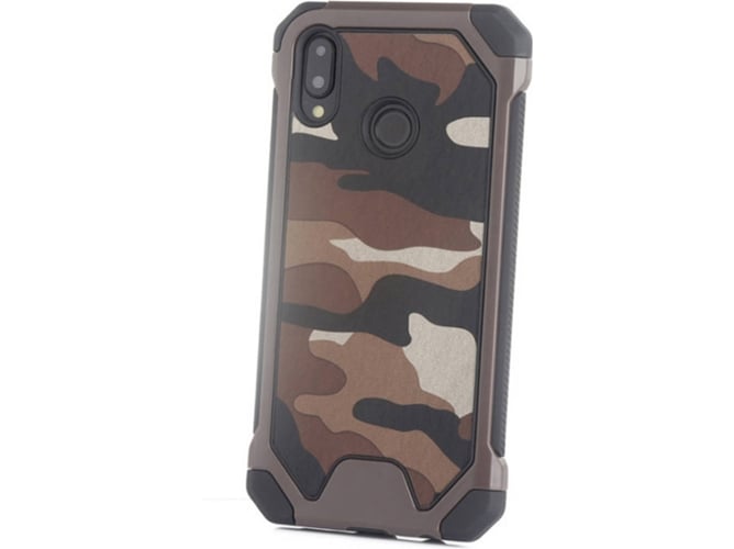 Carcasa Huawei Mate 20 WJS Camuflaje Marrón