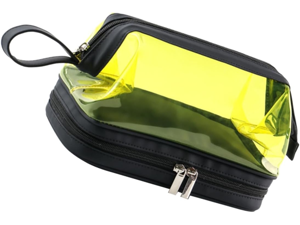 Neceser Doble Práctico Para Maquillaje, Organizador De Viaje Y Bolsa De Gimnasio.
