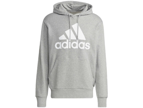 Sudadera de Hombre ADIDAS Capucha French Terry Gris (S)