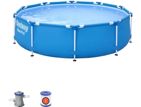 Piscina Tubular BESTWAY 56679 (con Cartucho - 4678 L - 305x76cm)