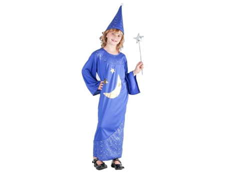 Disfraz de Niña CENTROXOGO Mago (Tam.: 130-140 CM)