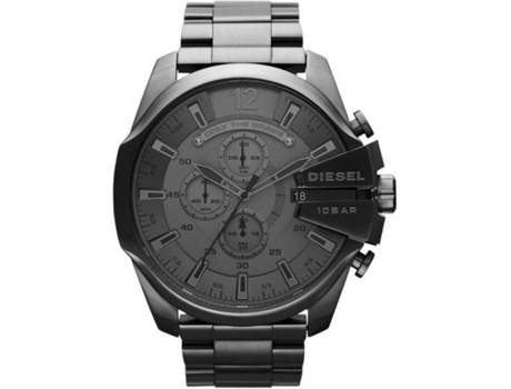 Reloj DIESEL Hombre (Acero Inoxidable - Negro)