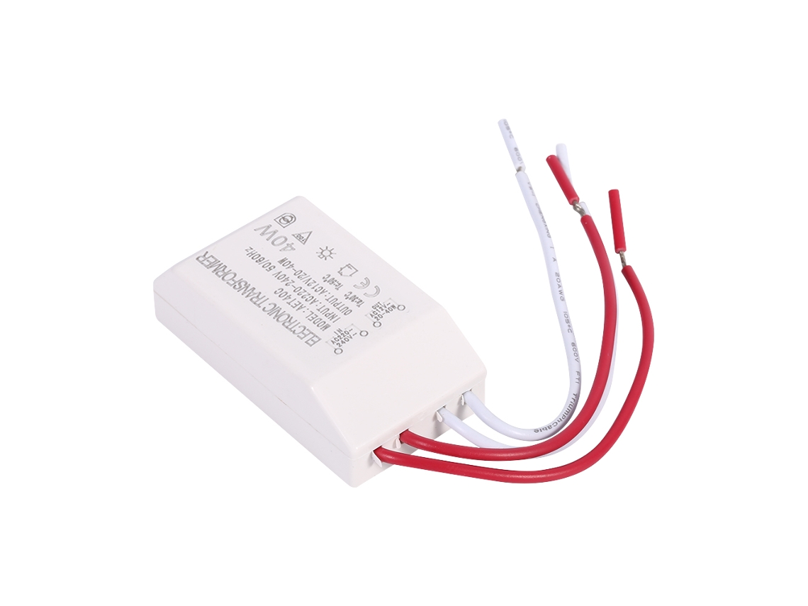 Transformador Electrónico Para Lámparas Halógenas De 220v-240v A 12v 40w 60w 80w. Homologado Por La Ce.